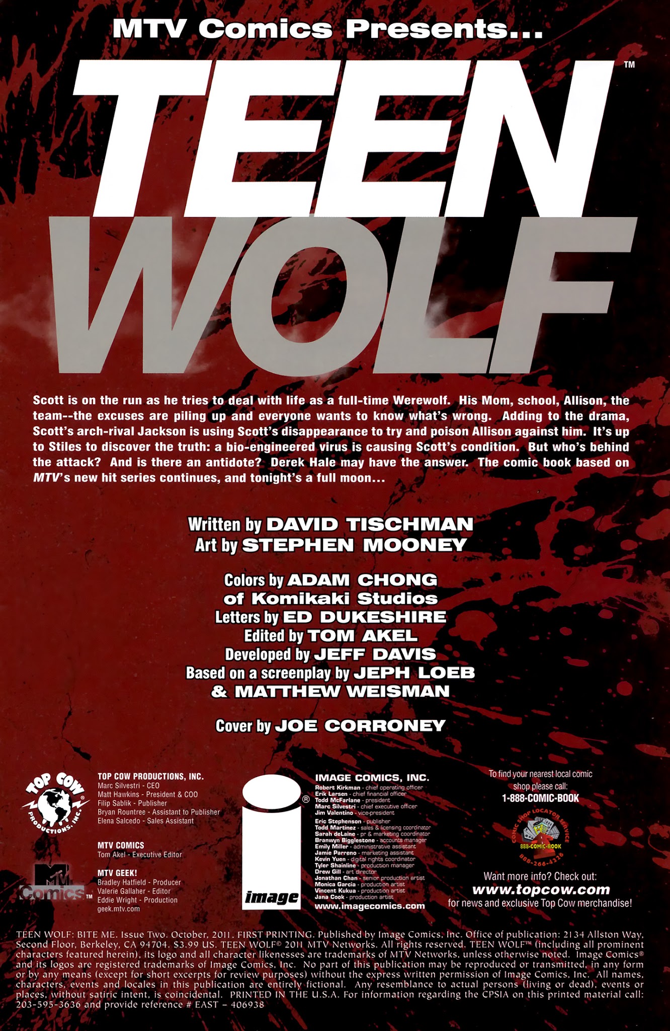 Read online Teen Wolf comic -  Issue #2 - 2