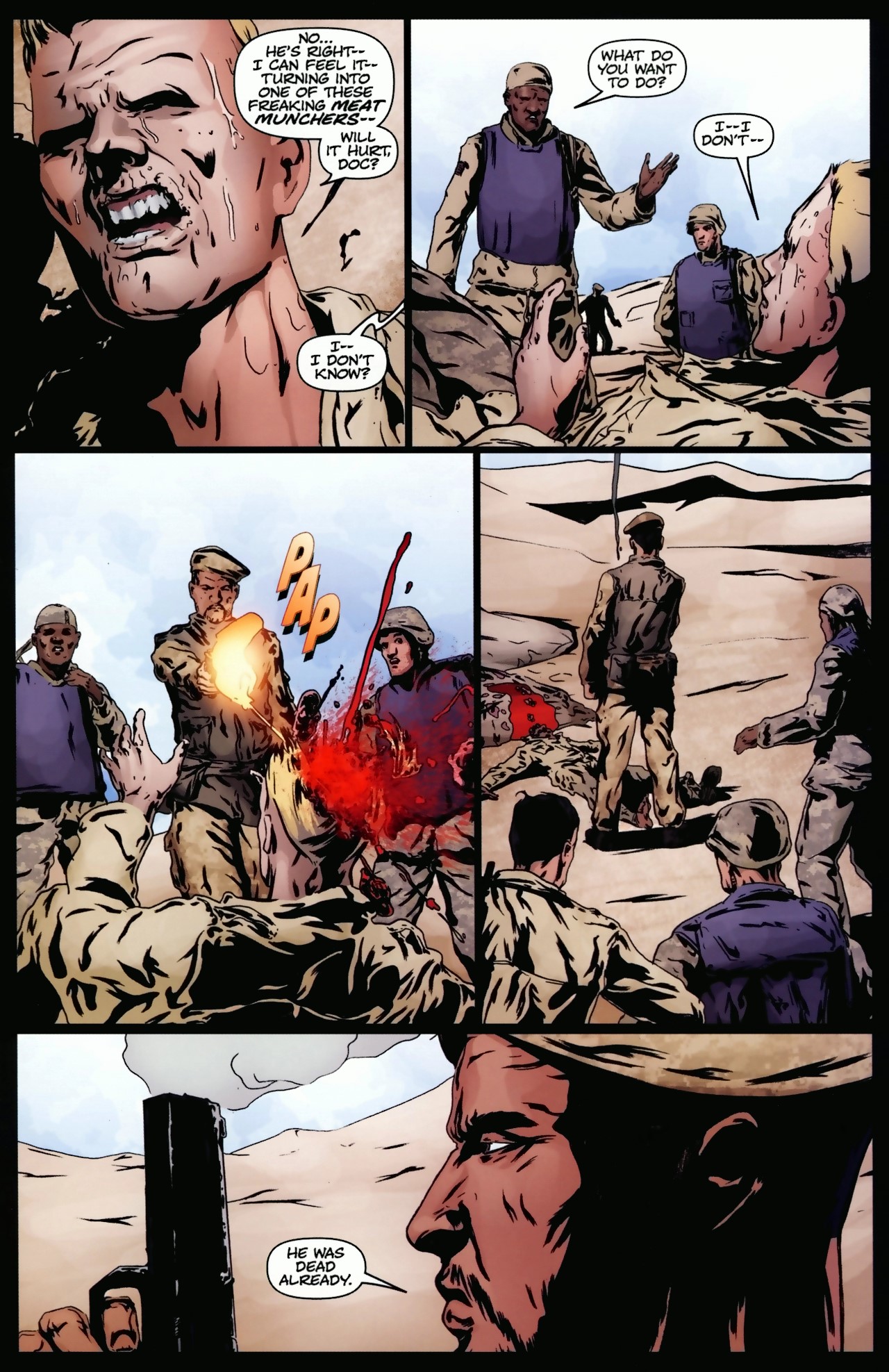 Read online ZMD: Zombies of Mass Destruction comic -  Issue #4 - 13