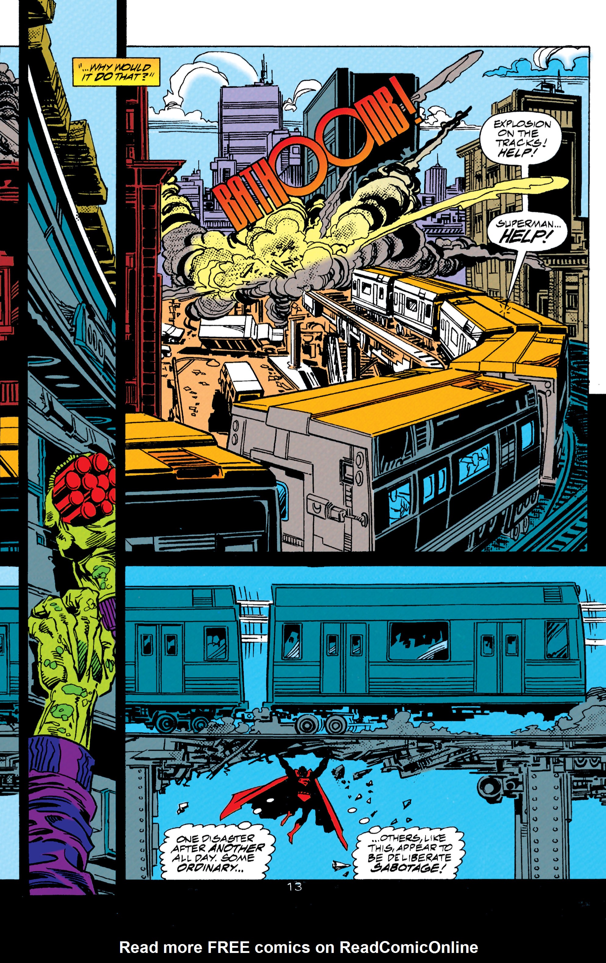 Read online Superman: The Man of Steel (1991) comic -  Issue #31 - 13