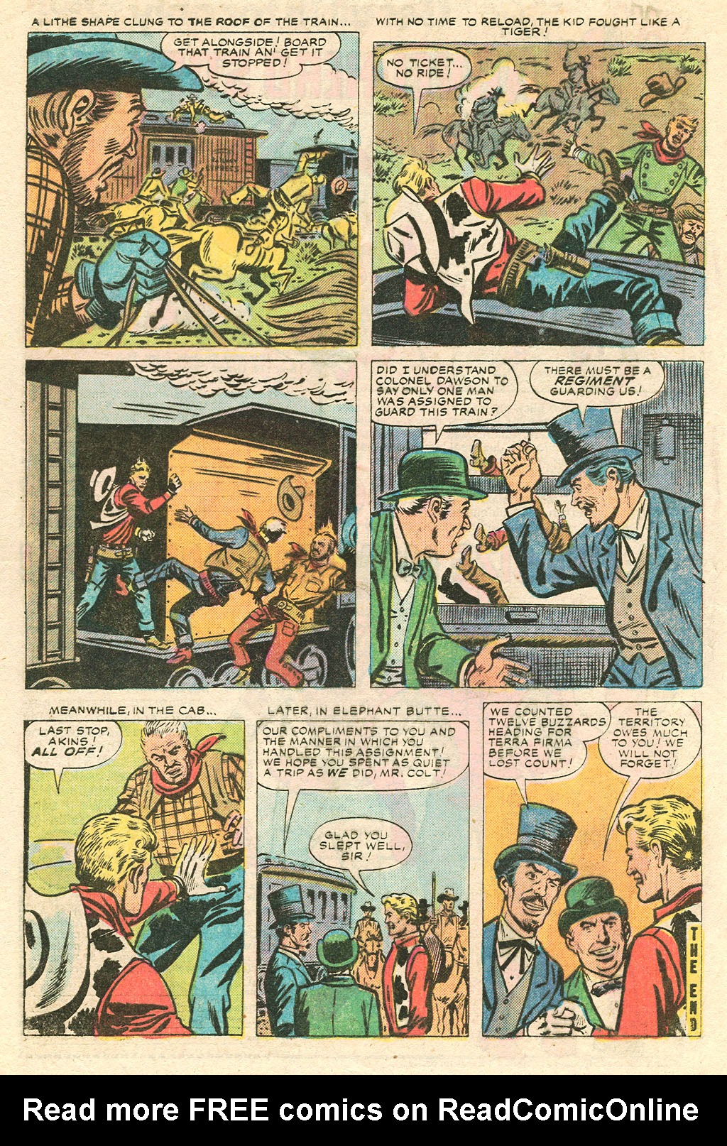 Read online Kid Colt Outlaw comic -  Issue #204 - 28
