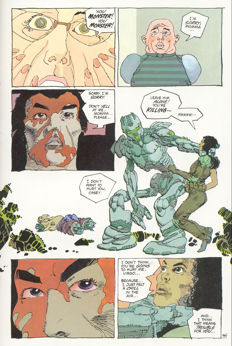 Read online Ronin (1983) comic -  Issue #5 - 34