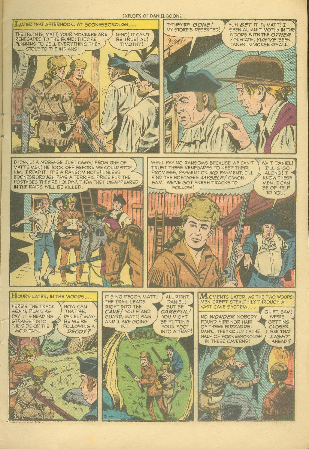 Read online Exploits of Daniel Boone comic -  Issue #6 - 11
