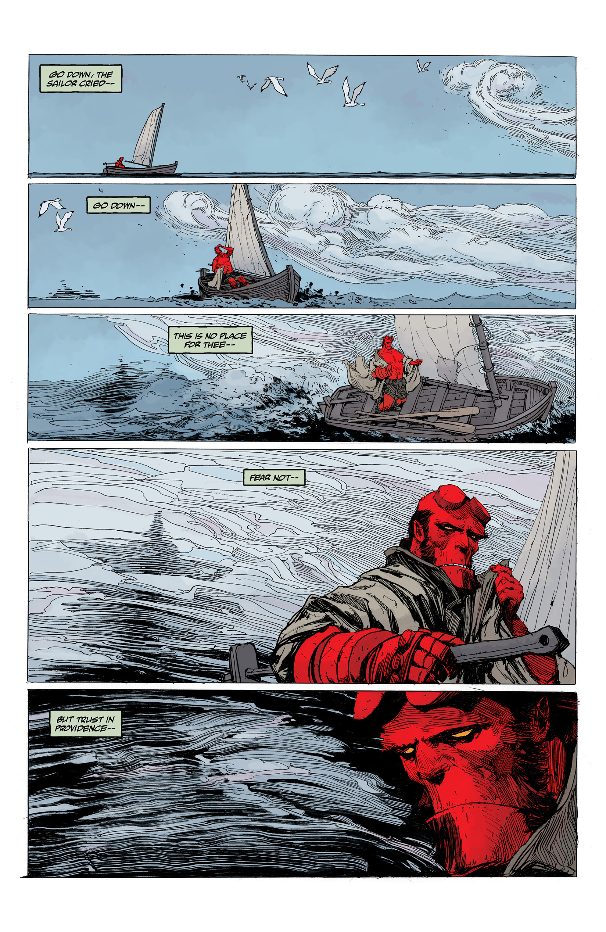 Read online Hellboy: Into the Silent Sea comic -  Issue # Full - 11