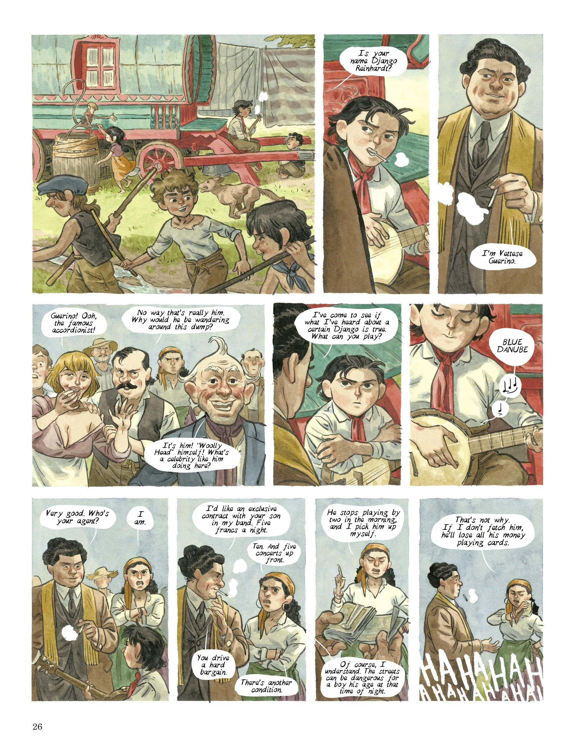 Read online Django: Hand On Fire comic -  Issue # TPB - 26