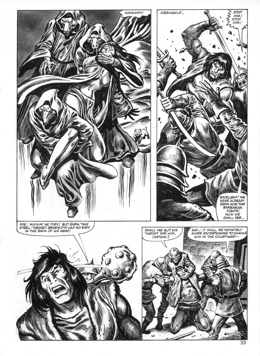 Read online The Savage Sword Of Conan comic -  Issue #95 - 33