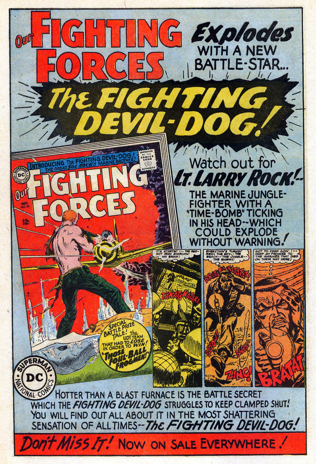 Read online Our Army at War (1952) comic -  Issue #159 - 22