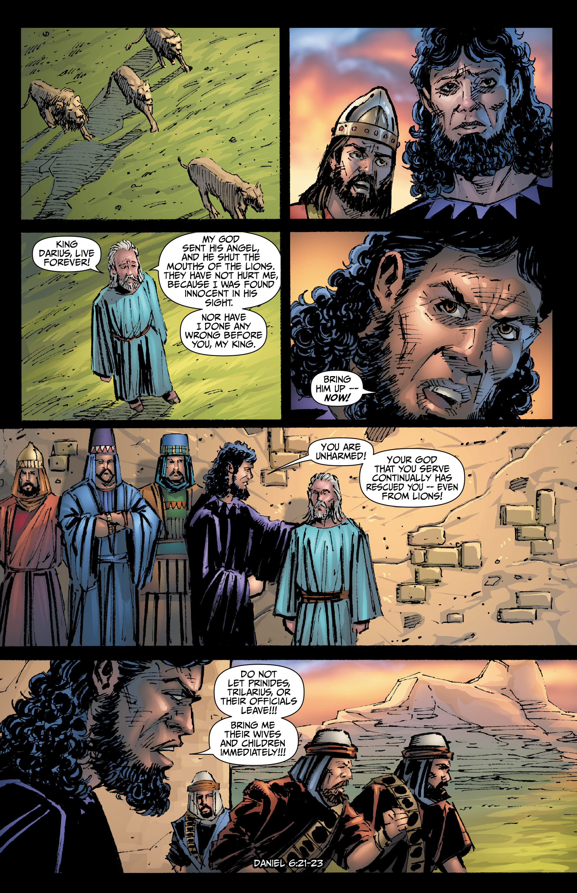 Read online The Kingstone Bible comic -  Issue #7 - 126