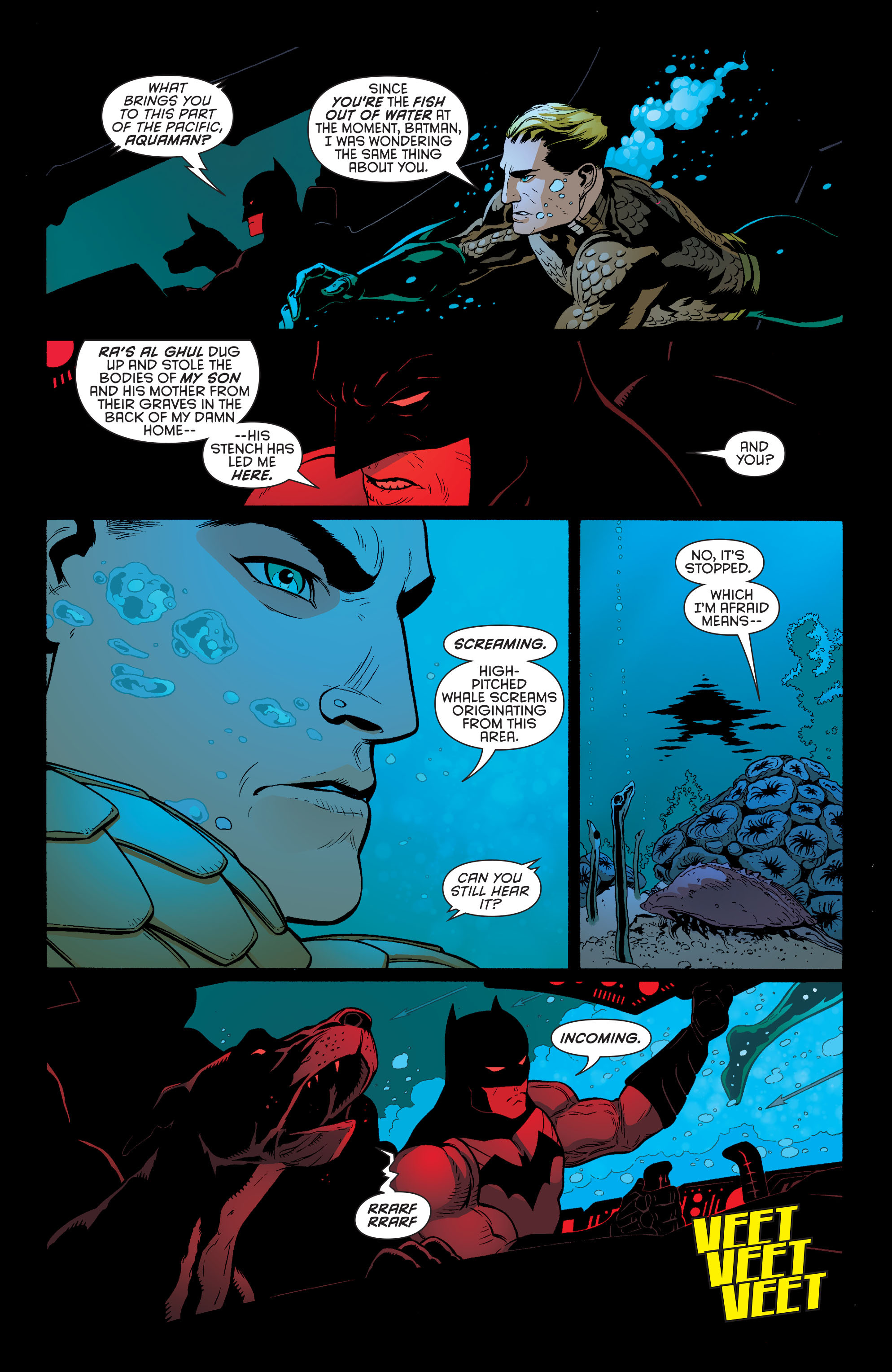 Read online Batman and Robin (2011) comic -  Issue #29 - Batman and Aquaman - 4