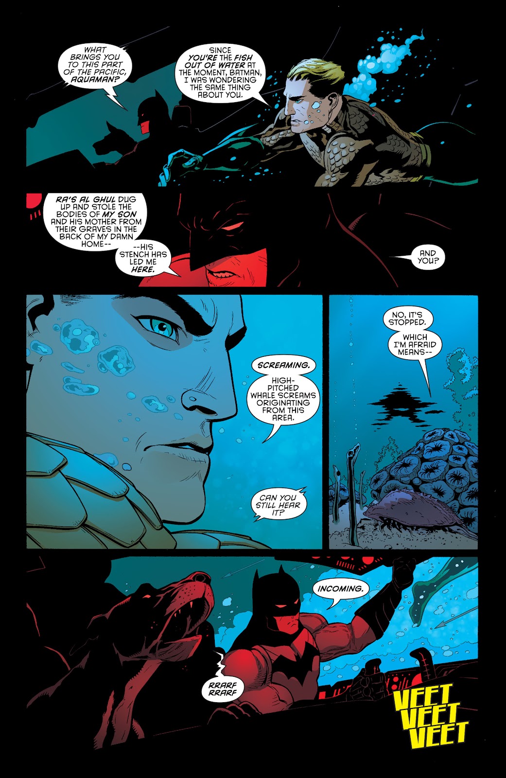 Batman and Robin (2011) issue 29 - Batman and Aquaman - Page 4