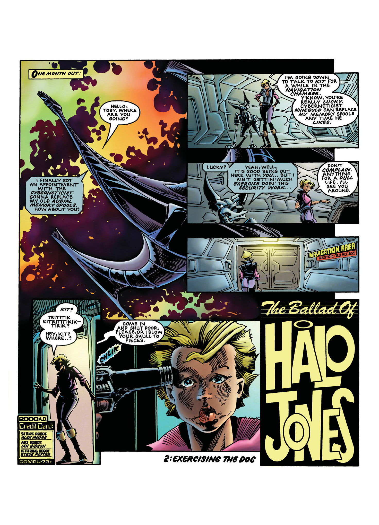 Read online The Ballad of Halo Jones (2018) comic -  Issue # TPB 2 - 16