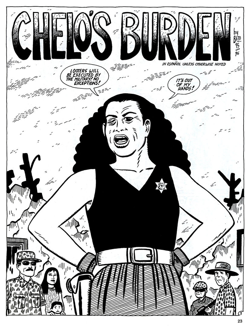 Read online Love and Rockets (1982) comic -  Issue #50 - 25