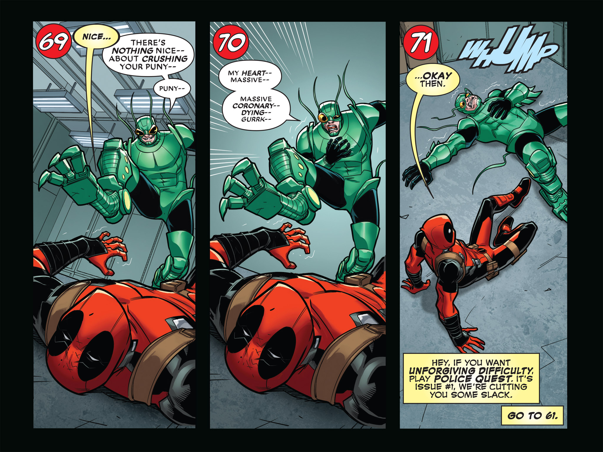 Read online You Are Deadpool comic -  Issue #1 - 75