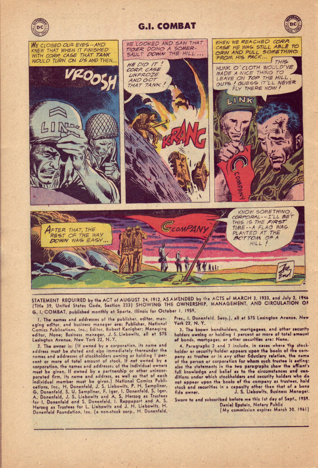 Read online G.I. Combat (1952) comic -  Issue #80 - 32