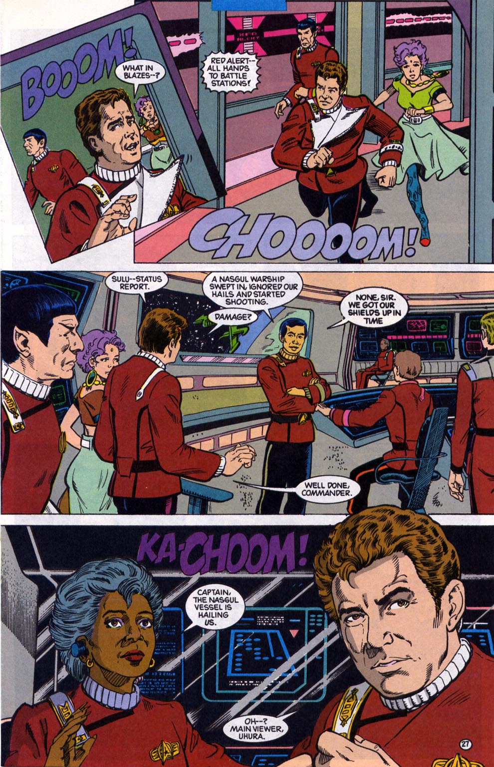 Read online Star Trek (1989) comic -  Issue #24 - 28