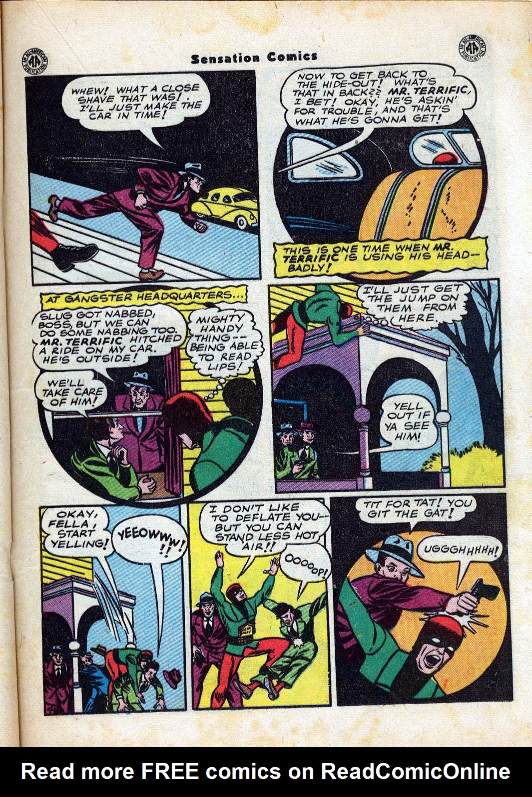 Read online Sensation (Mystery) Comics comic -  Issue #47 - 29