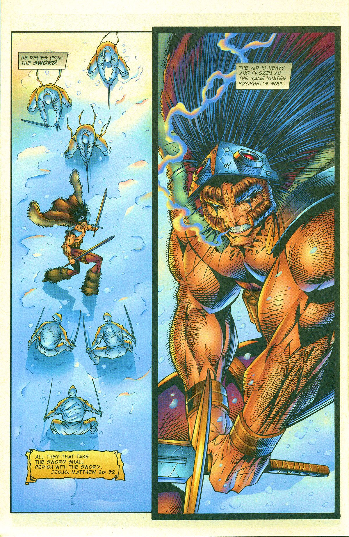 Read online Avengelyne/Prophet comic -  Issue #1 - 6