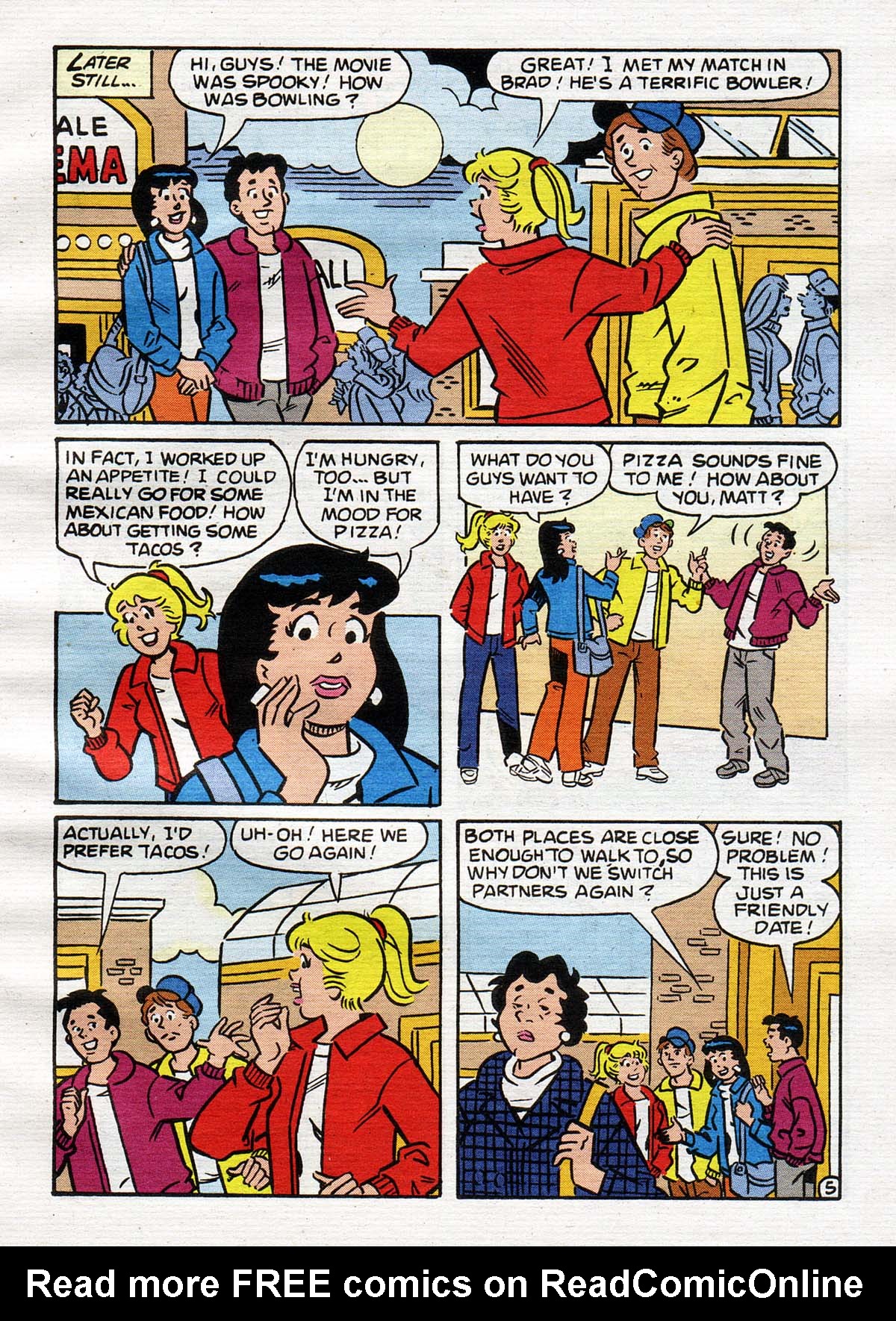 Read online Betty and Veronica Digest Magazine comic -  Issue #147 - 6