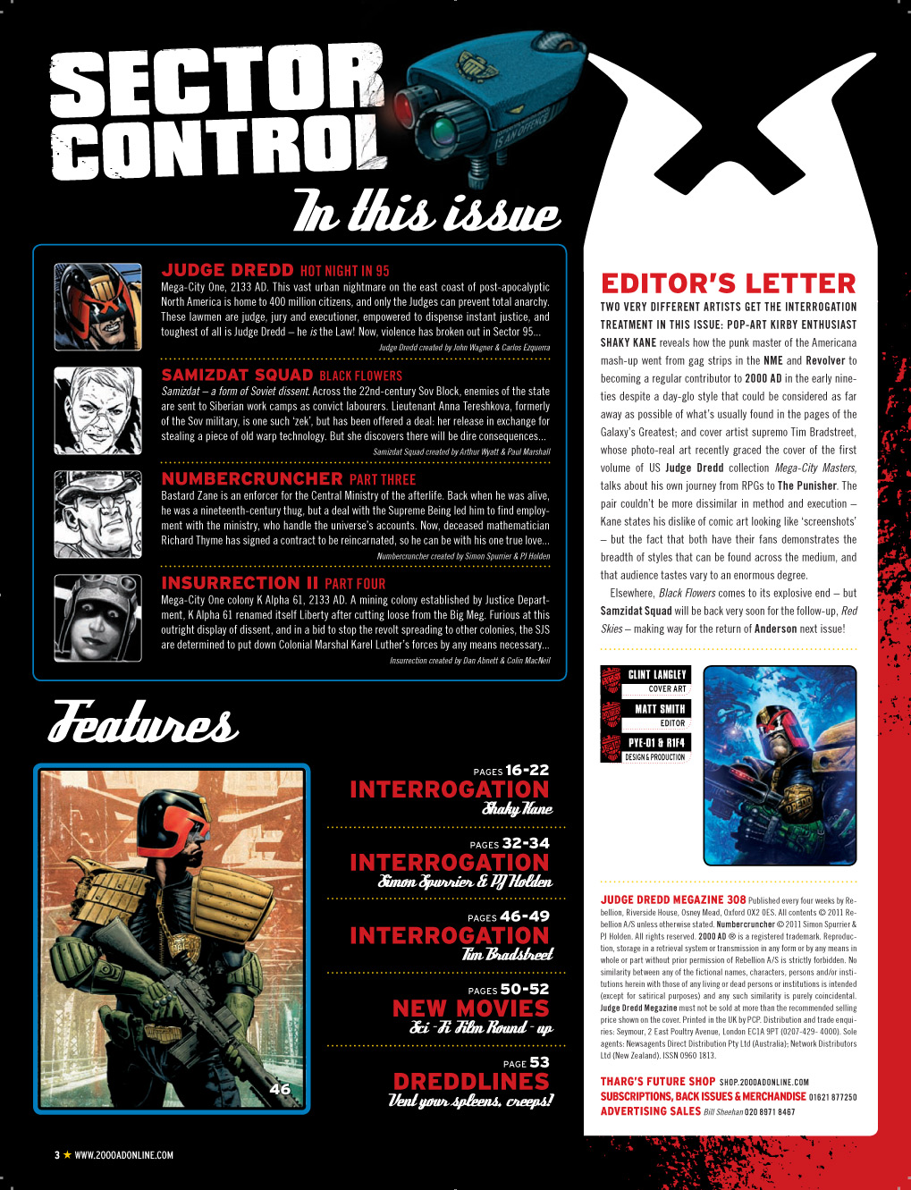 Read online Judge Dredd Megazine (Vol. 5) comic -  Issue #308 - 3