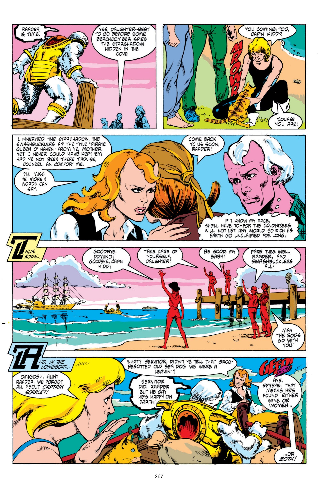 Read online Swords of the Swashbucklers comic -  Issue # TPB - 253