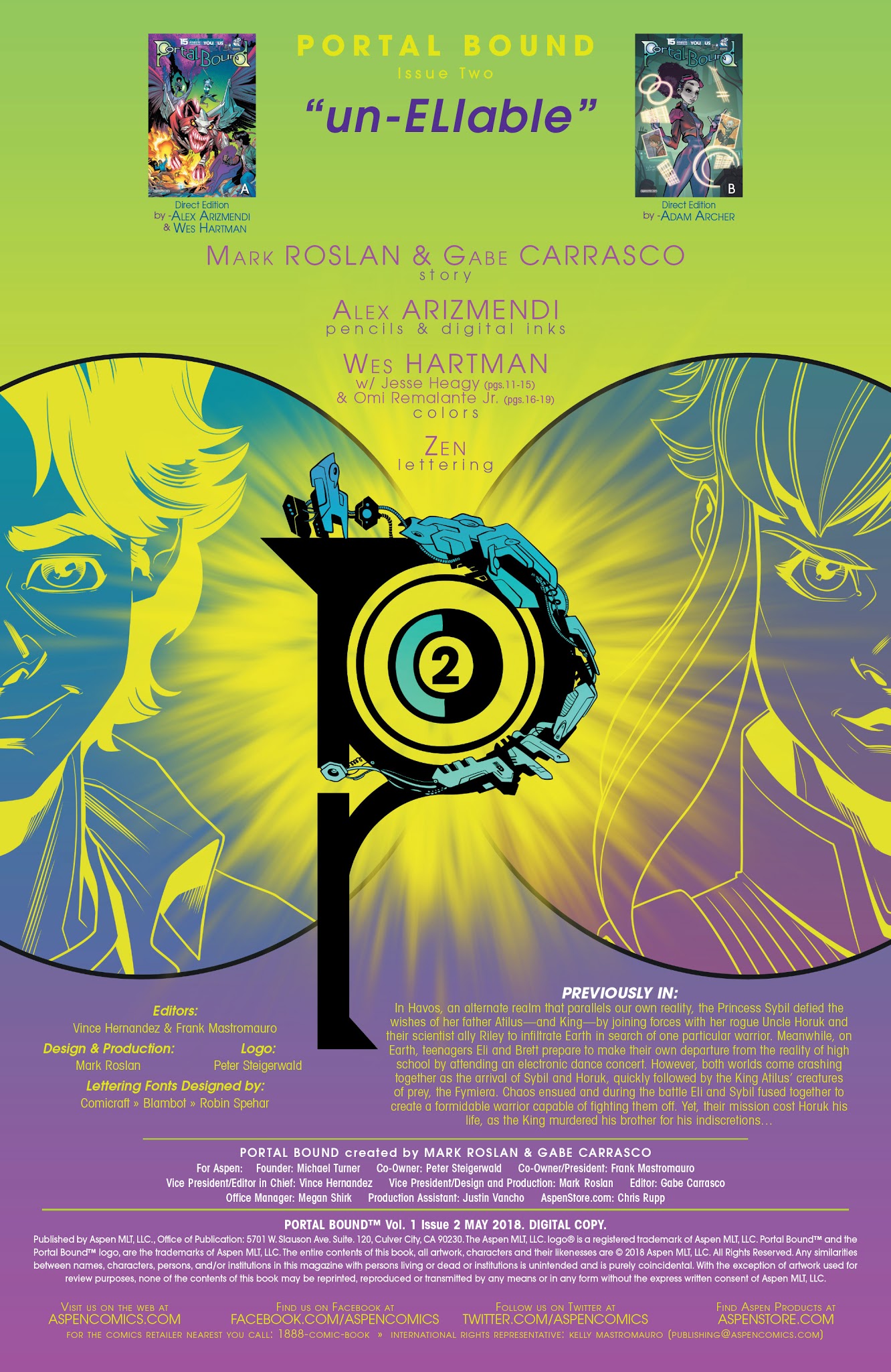 Read online Portal Bound comic -  Issue #2 - 3