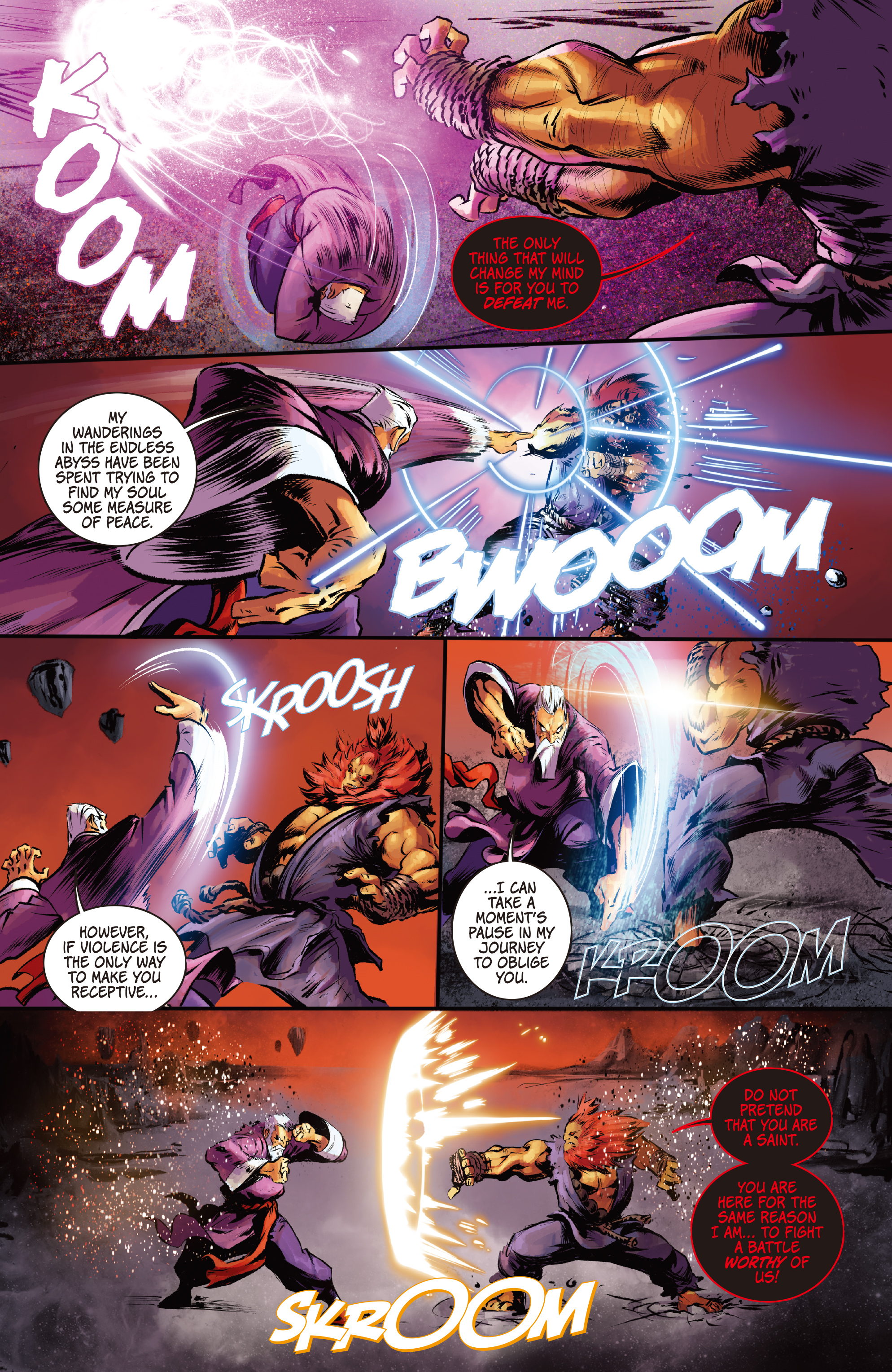 Read online Street Fighter One-shots comic -  Issue # Akuma VS Hell - 16