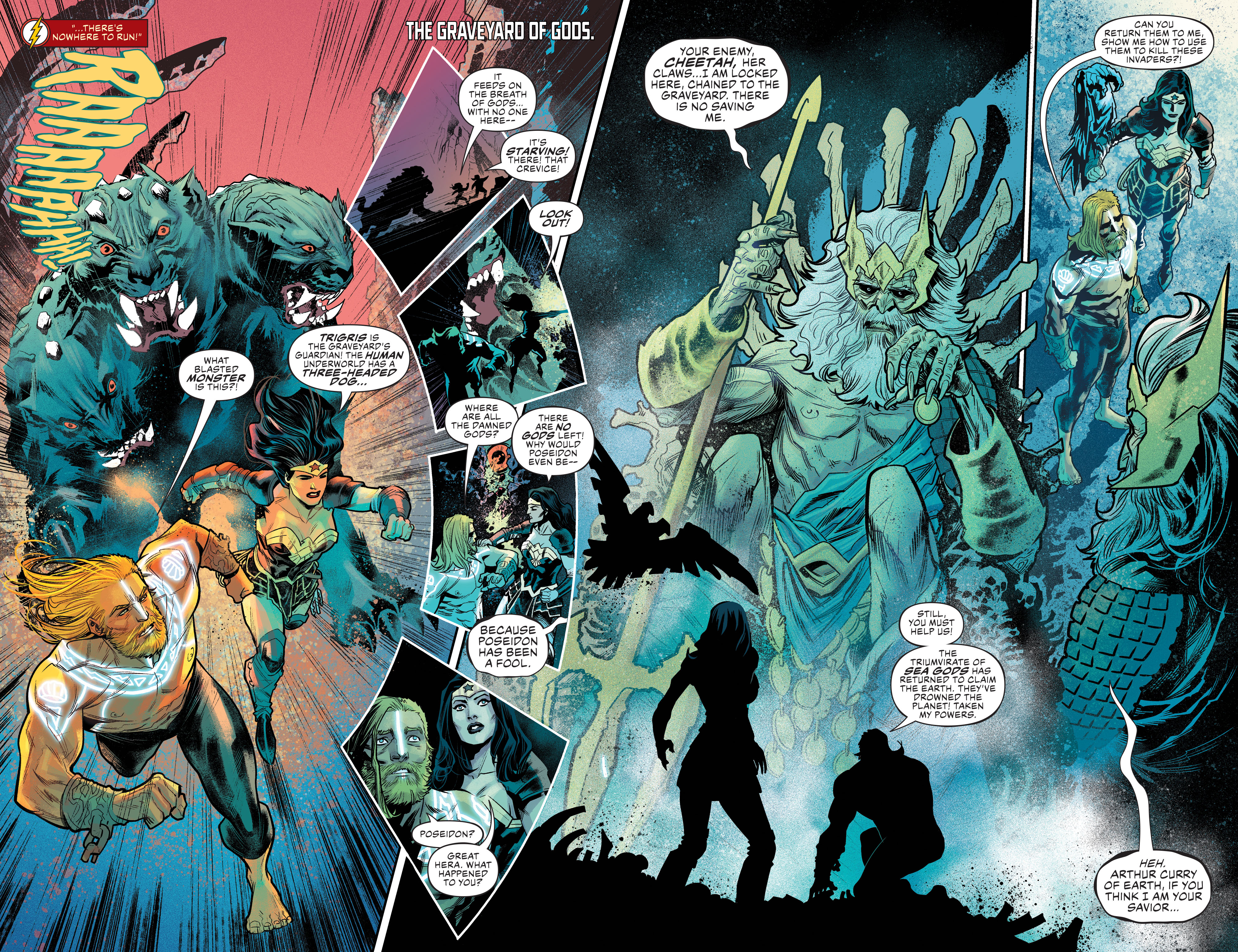 Read online Justice League/Aquaman: Drowned Earth comic -  Issue # TPB (Part 2) - 17