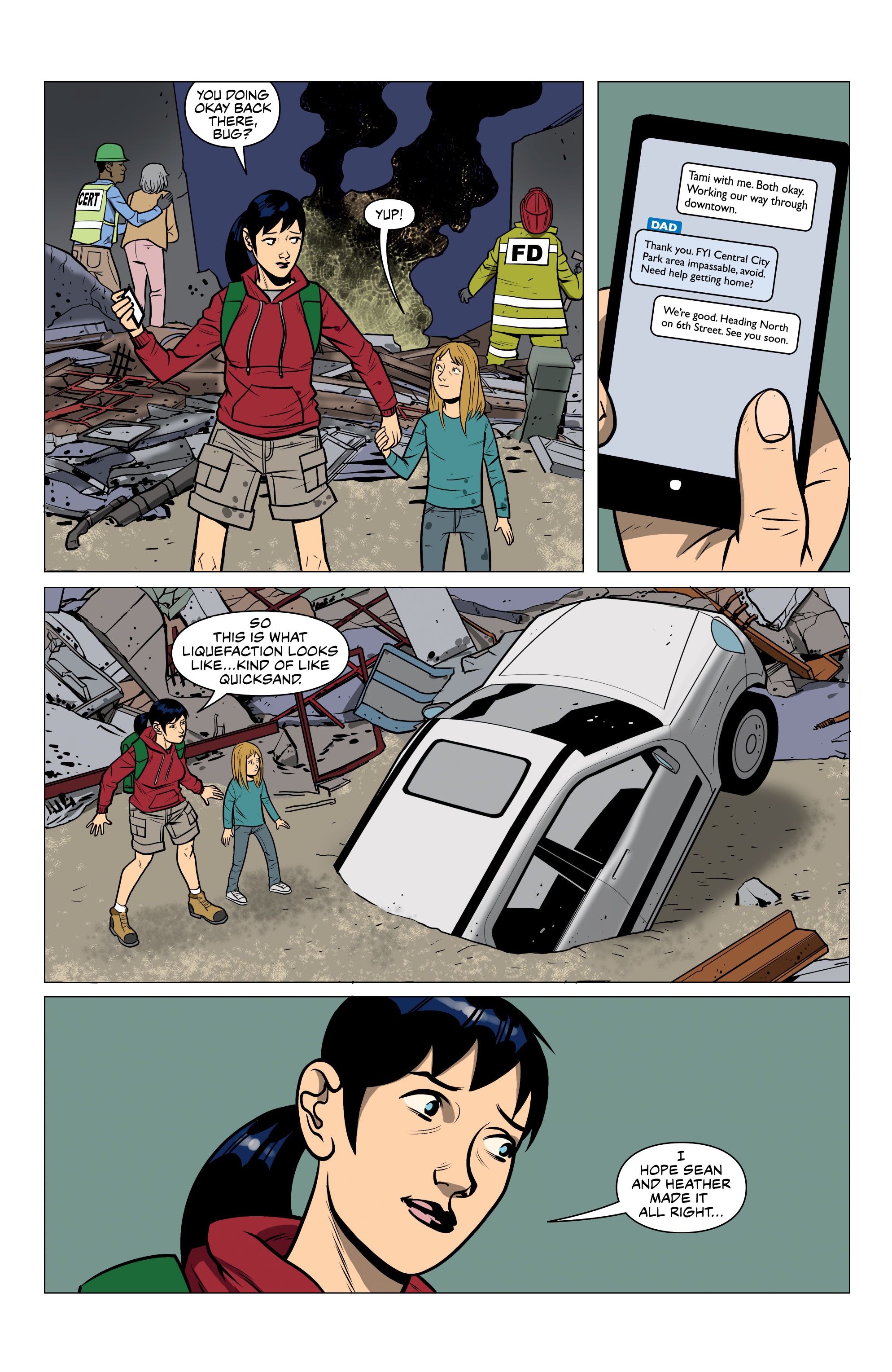 Read online Without Warning! comic -  Issue # Earthquake (CUSEC) - 11
