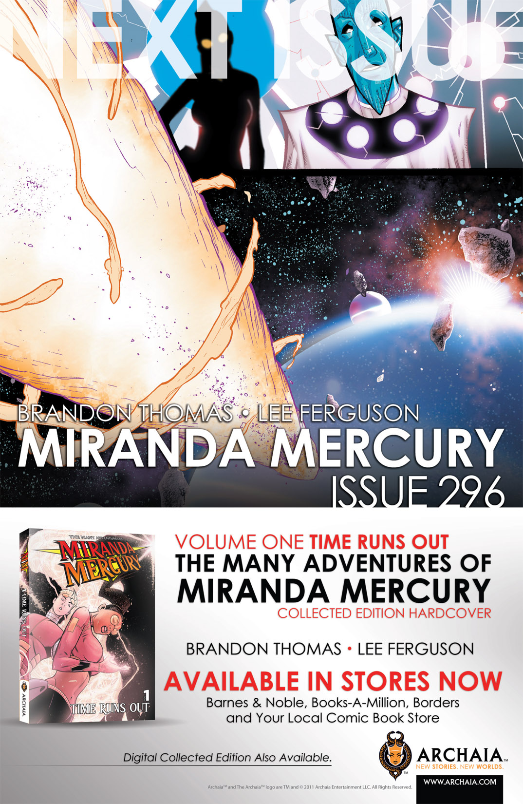 Read online The Many Adventures of Miranda Mercury: Time Runs Out comic -  Issue # TPB - 38