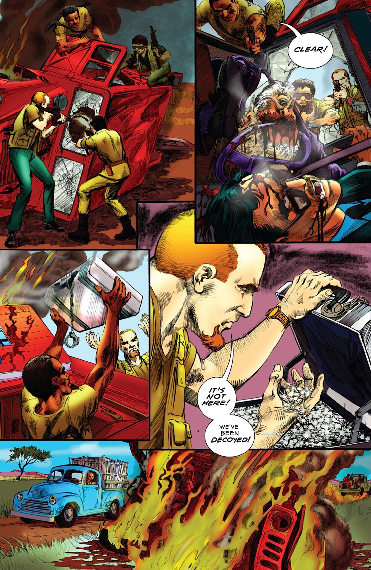 Read online Jon Sable Freelance: Ashes of Eden comic -  Issue # TPB - 16