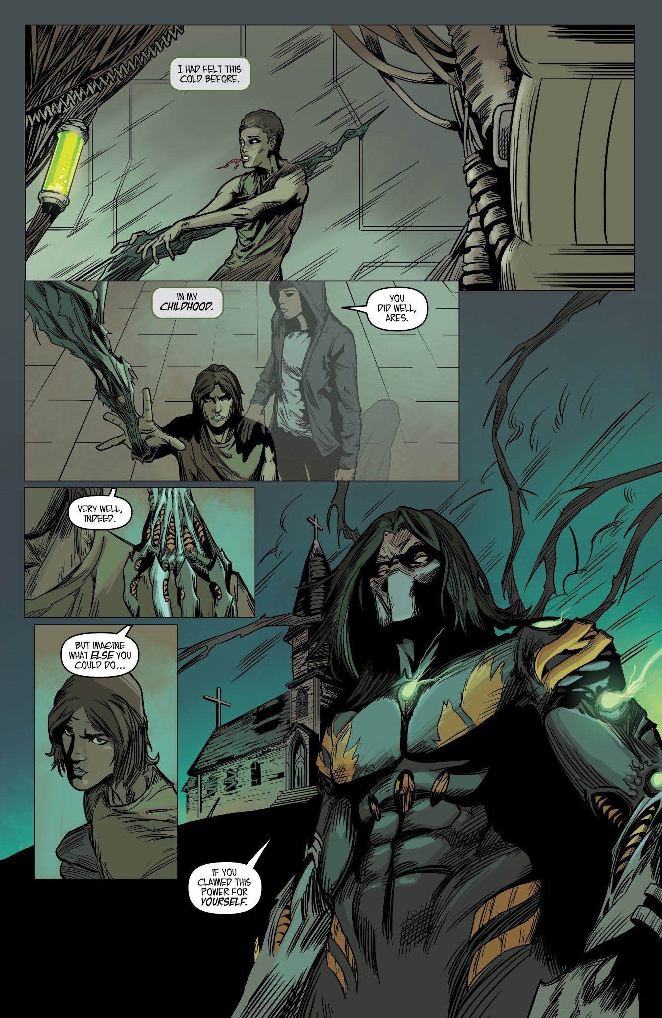 Read online Ares IX: Darkness comic -  Issue # Full - 4