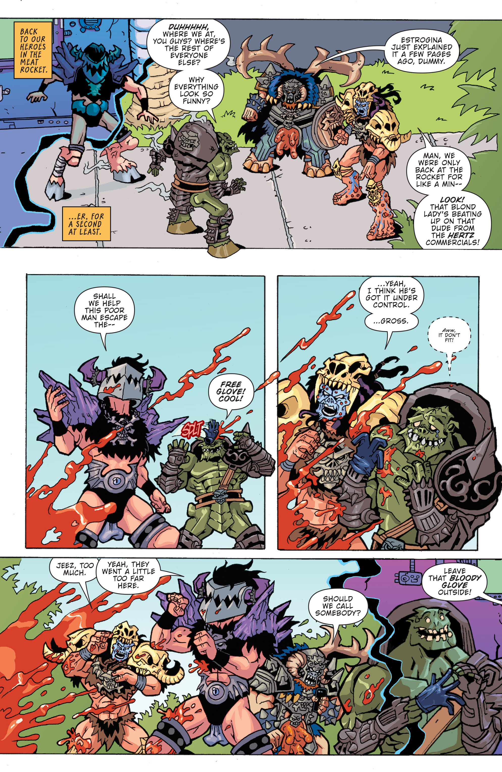Read online Gwar: Orgasmageddon comic -  Issue #1 - 19