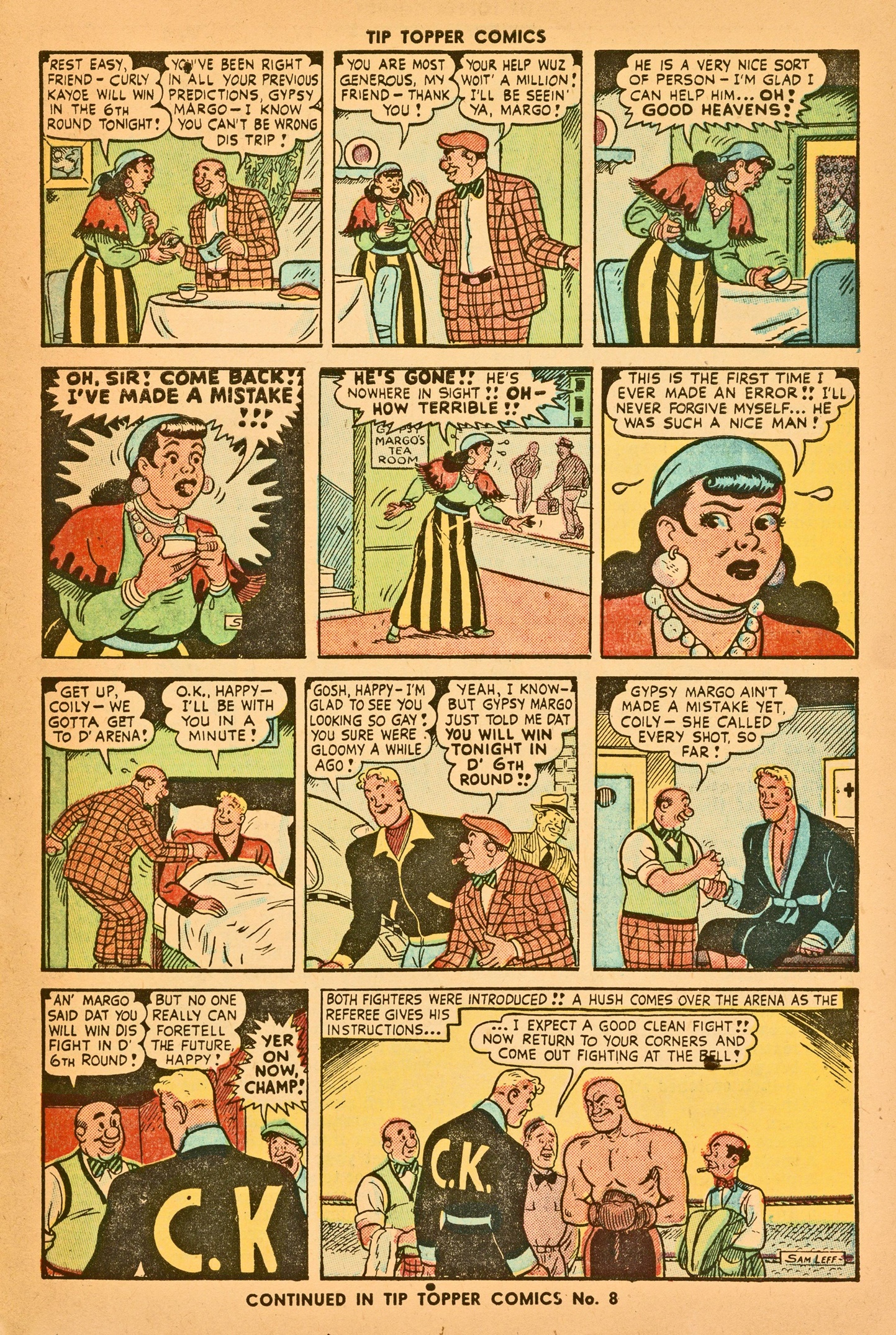 Read online Tip Topper Comics comic -  Issue #7 - 27