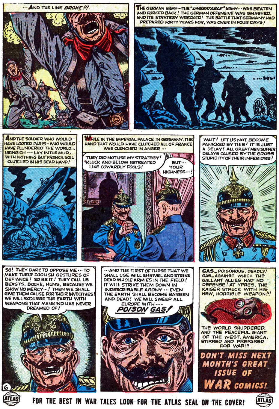 Read online War Comics comic -  Issue #17 - 17