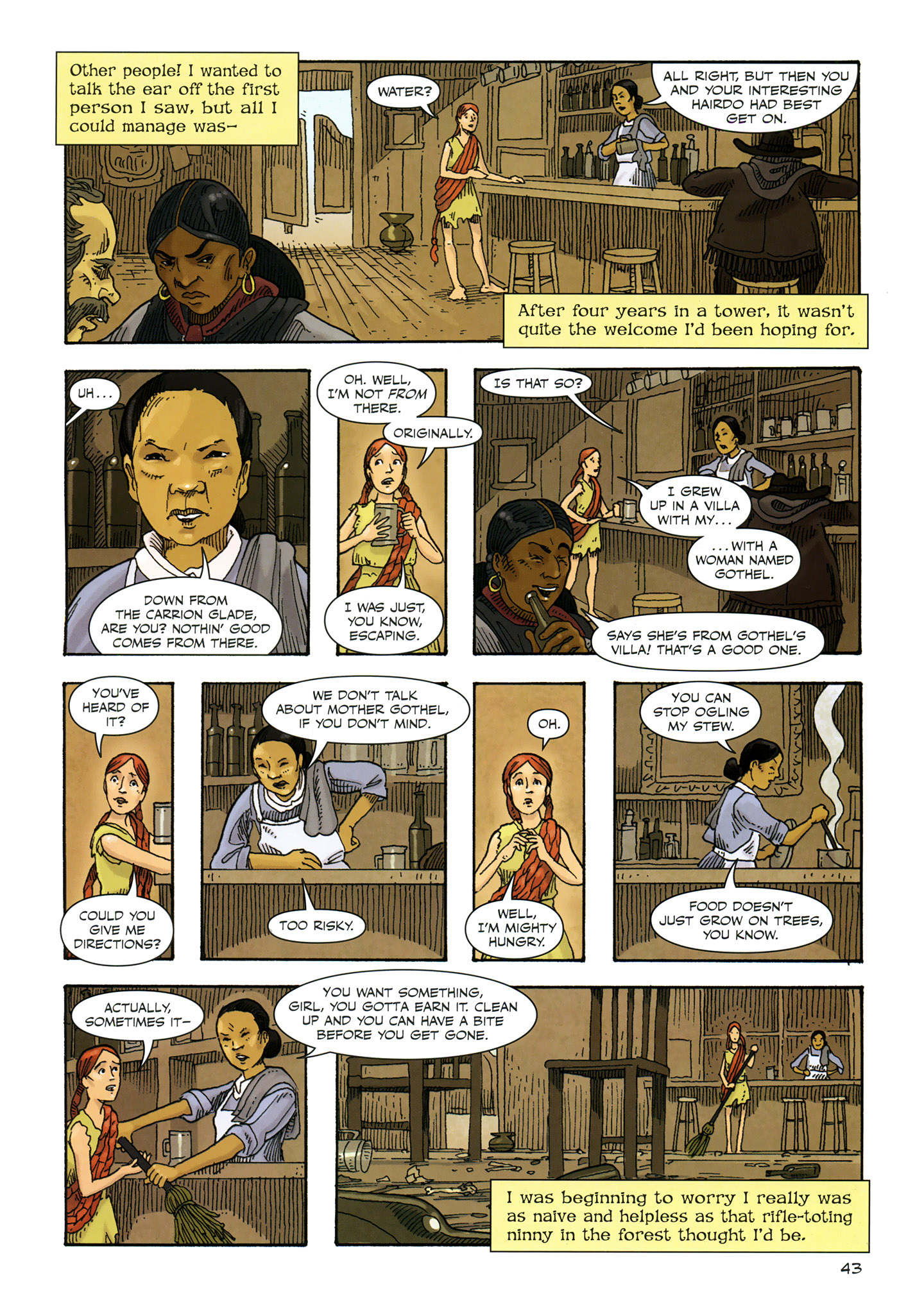 Read online Rapunzel's Revenge comic -  Issue # TPB - 45