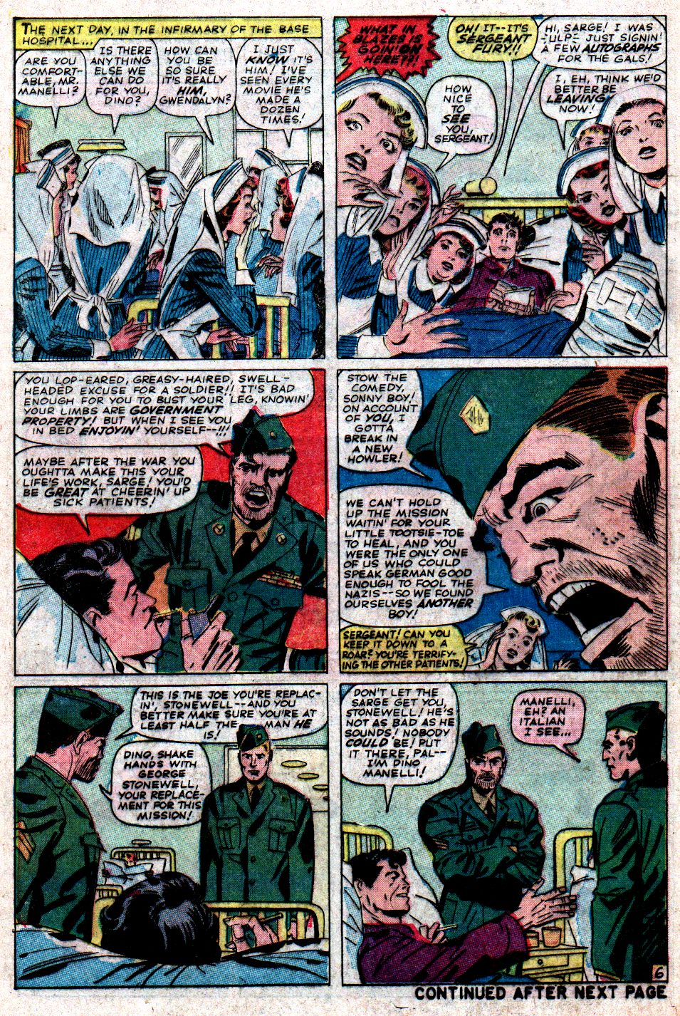 Read online Sgt. Fury comic -  Issue #6 - 8