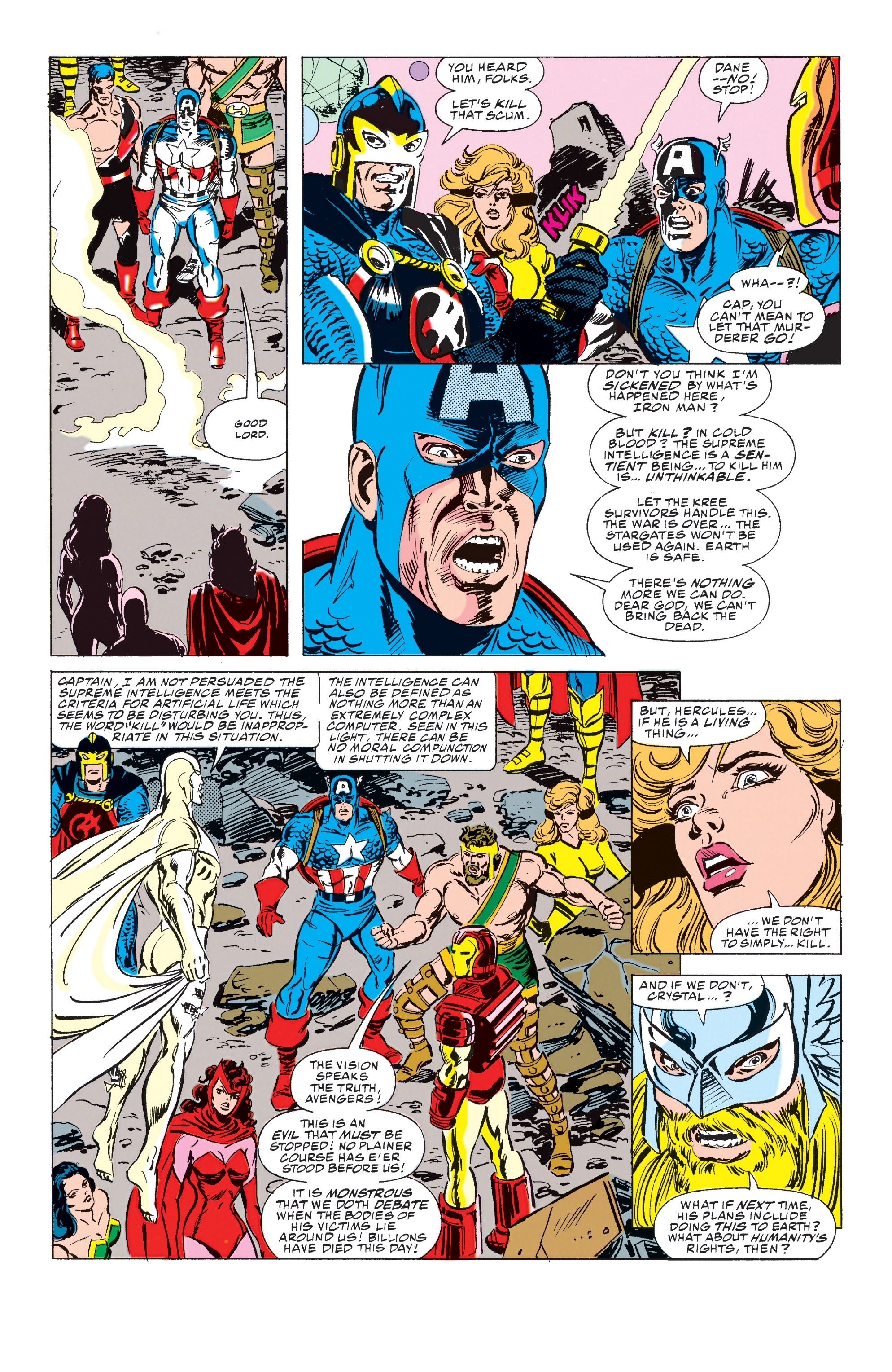 Read online Avengers Epic Collection: Operation Galactic Storm comic -  Issue # TPB (Part 5) - 23