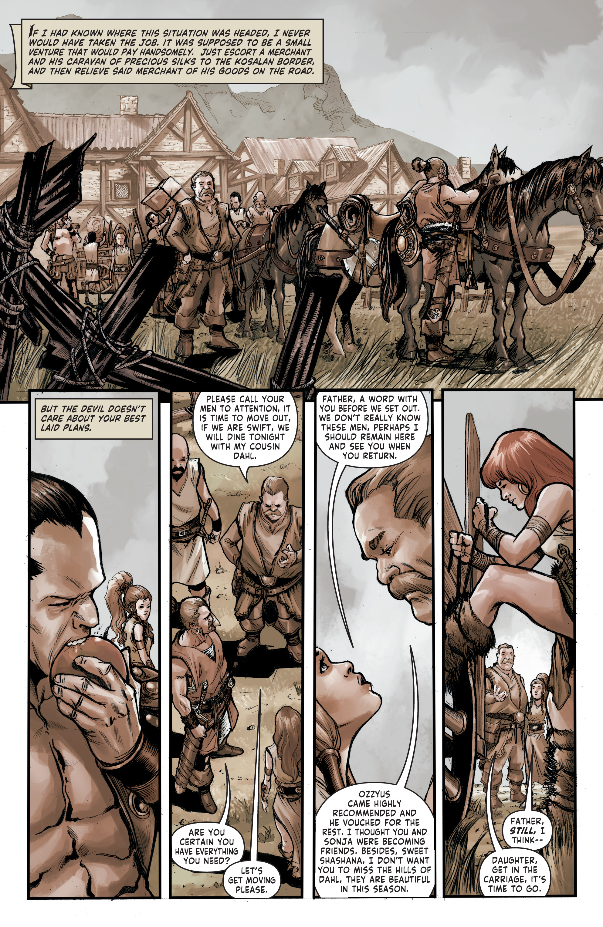 Read online Red Sonja: Birth of the She-Devil comic -  Issue # _TPB - 31