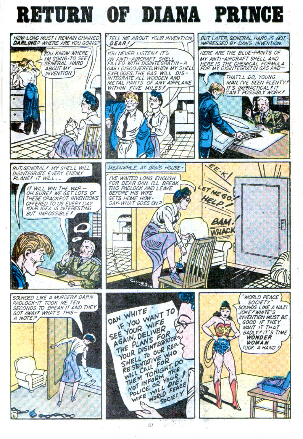 Read online Wonder Woman (1942) comic -  Issue #217 - 30