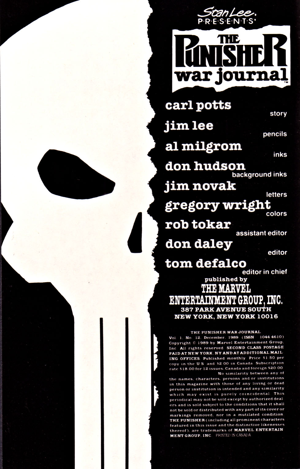 Read online The Punisher War Journal comic -  Issue #12 - 2