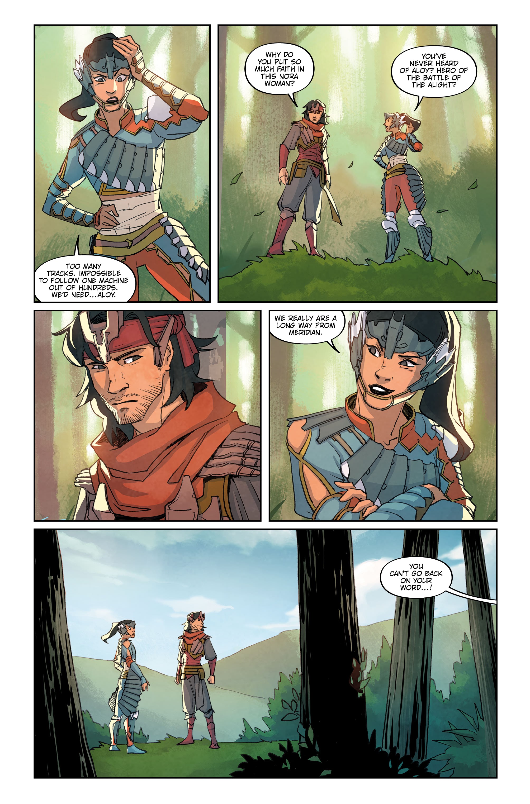 Read online Horizon Zero Dawn (2020) comic -  Issue #2 - 22
