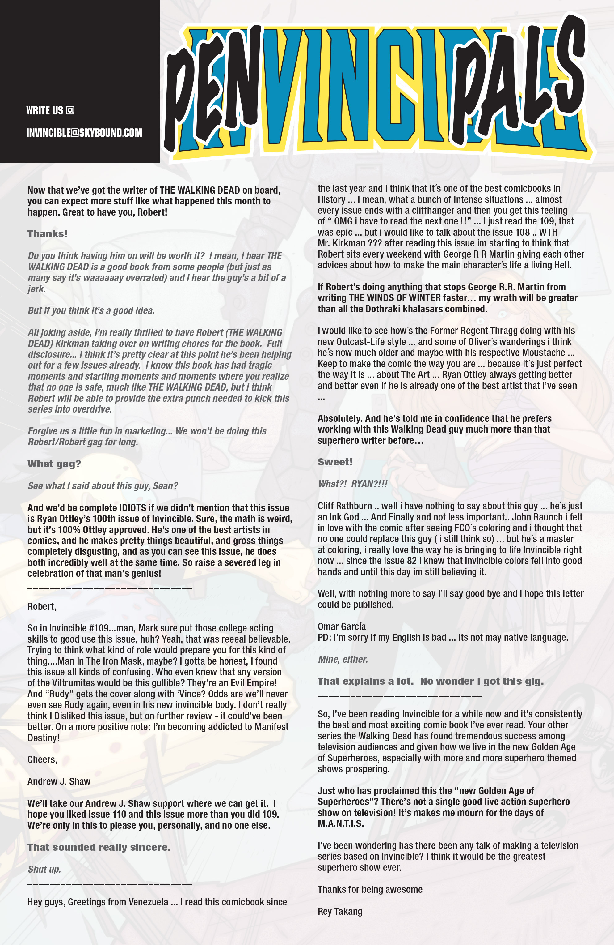 Read online Invincible comic -  Issue #111 - 23