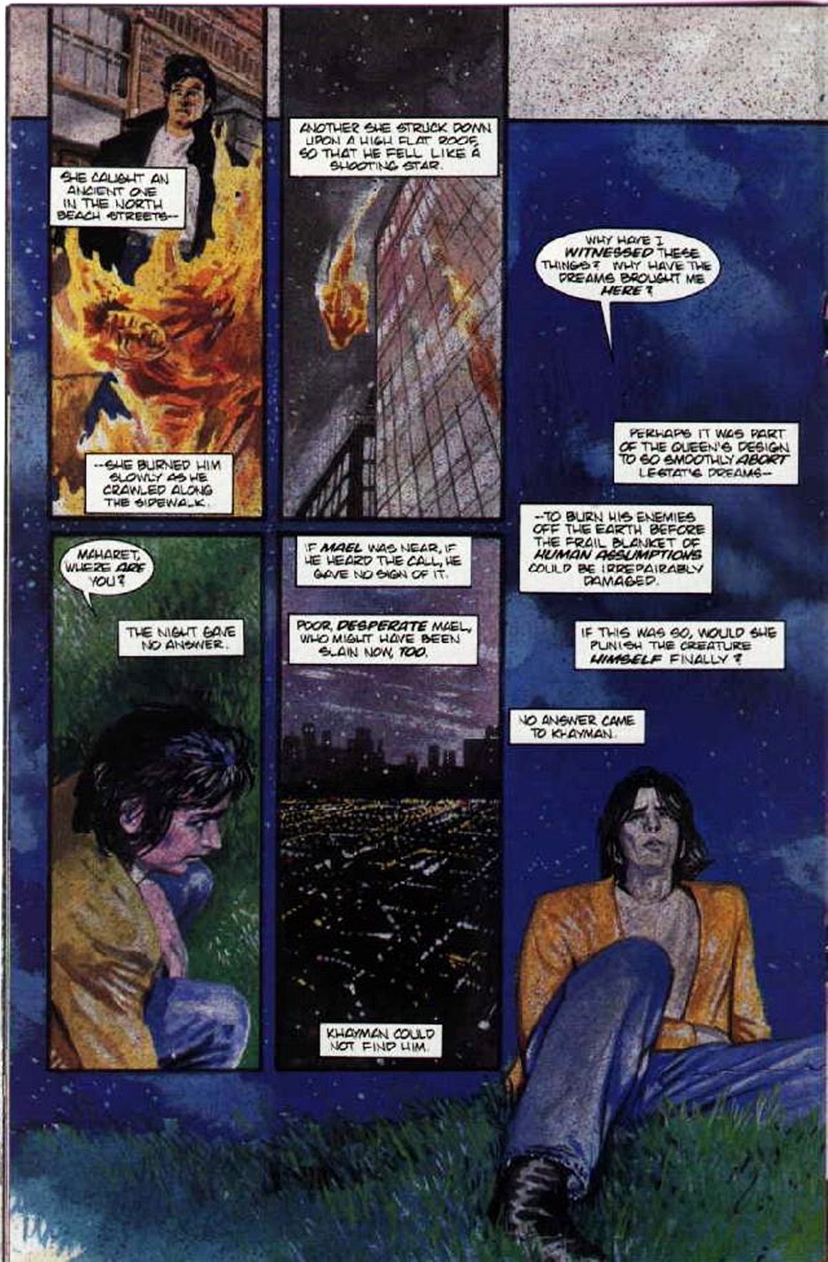 Read online Anne Rice's Queen of the Damned comic -  Issue #7 - 16