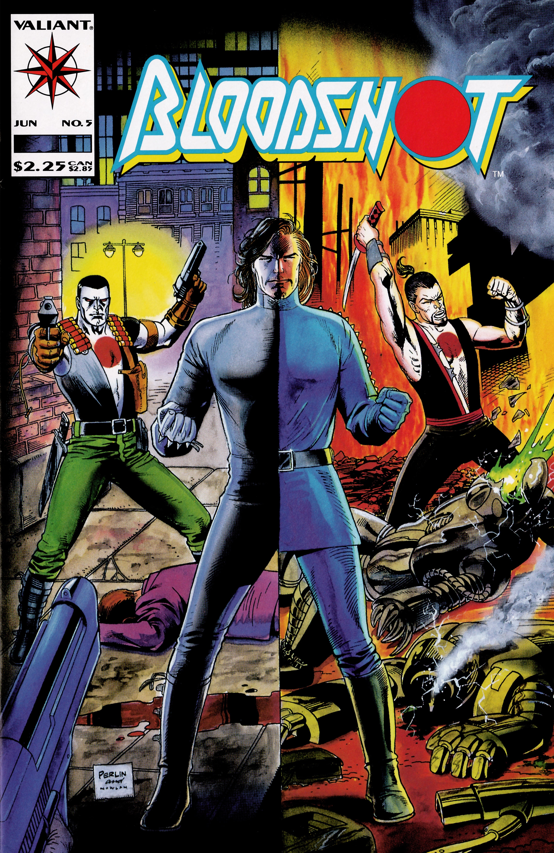 Read online Valiant Masters Bloodshot: Blood of the Machine comic -  Issue # TPB (Part 1) - 98