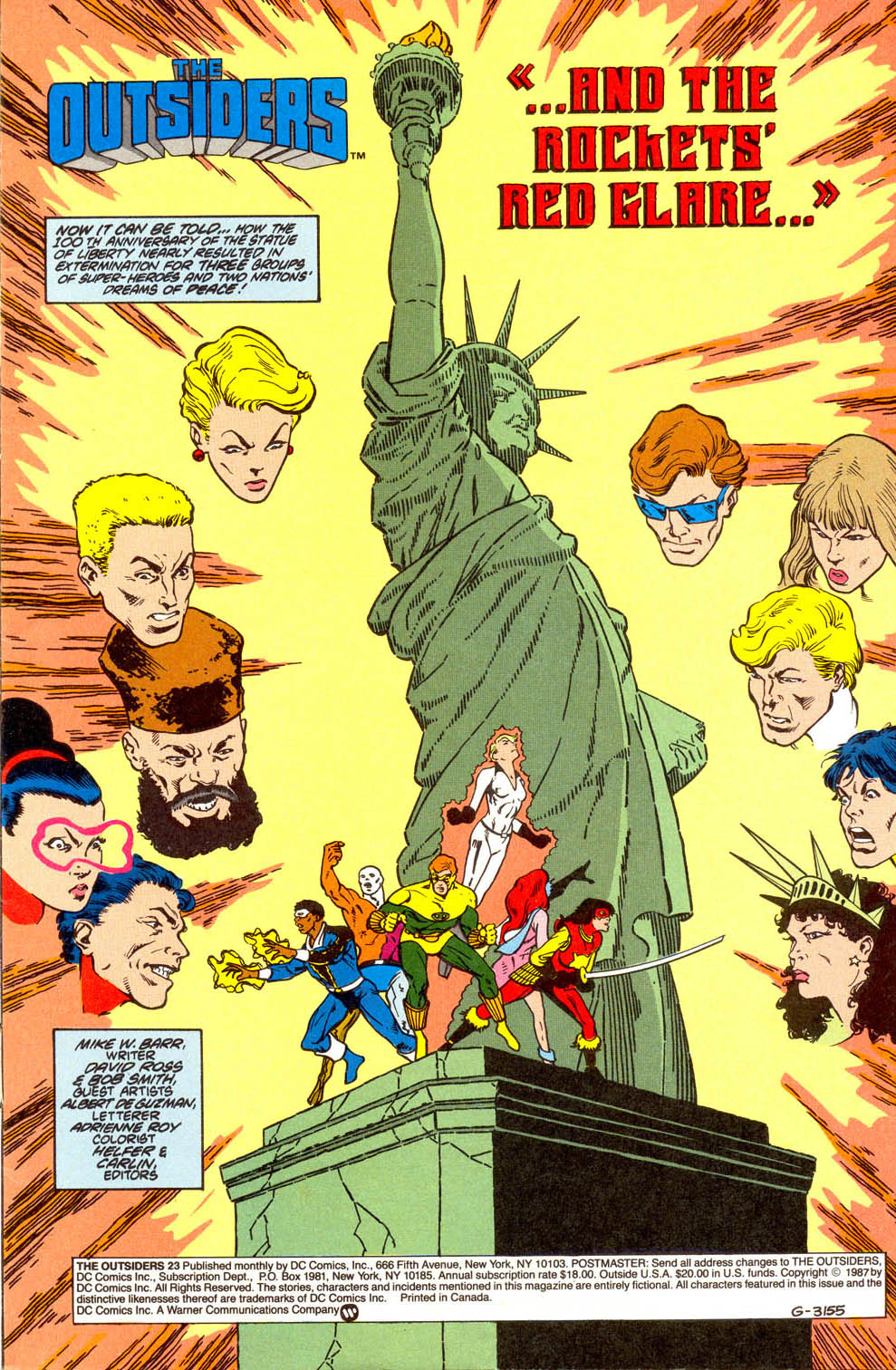 Read online The Outsiders (1985) comic -  Issue #23 - 2
