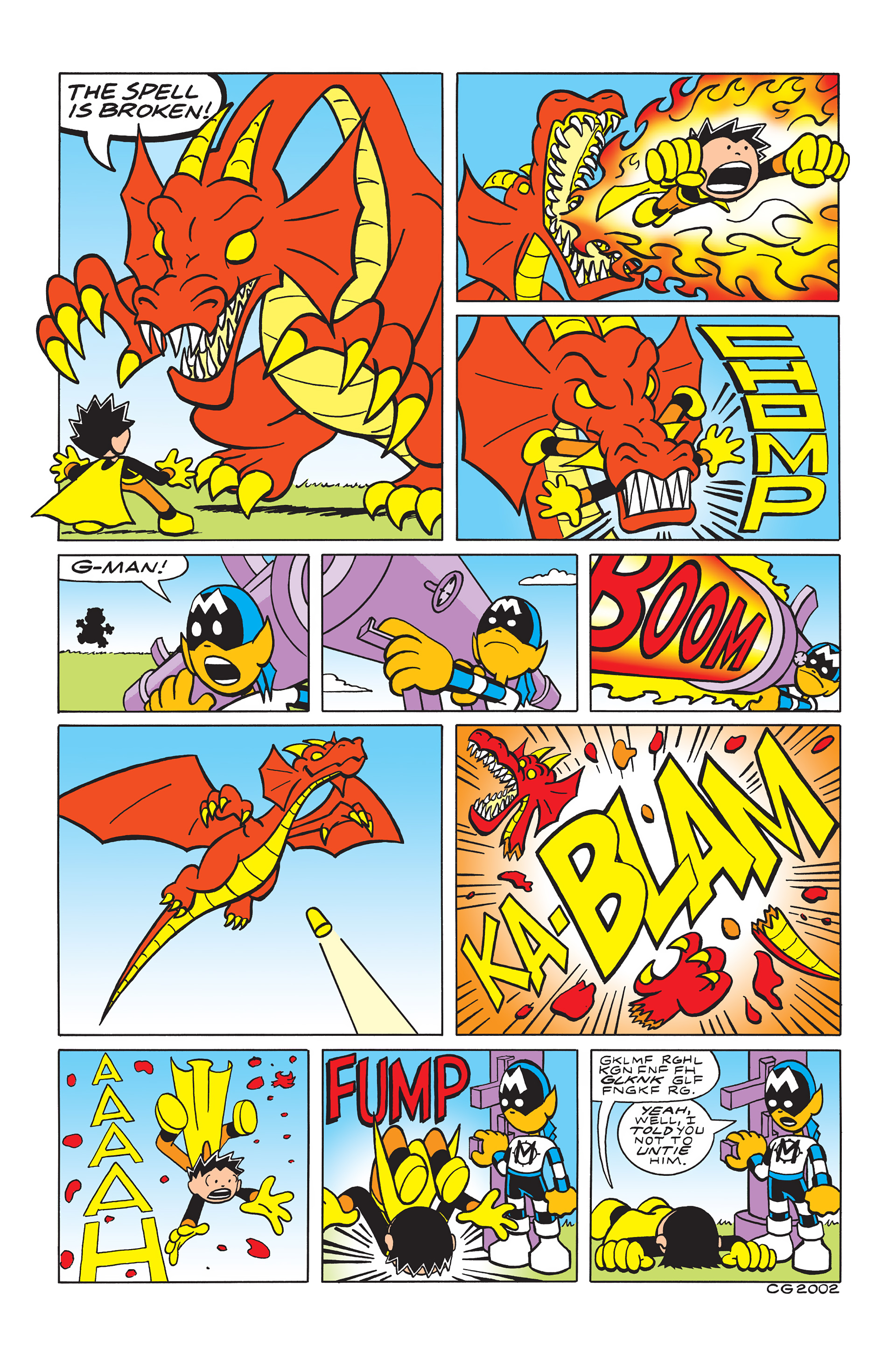 Read online G-Man: Learning to Fly comic -  Issue # TPB - 50