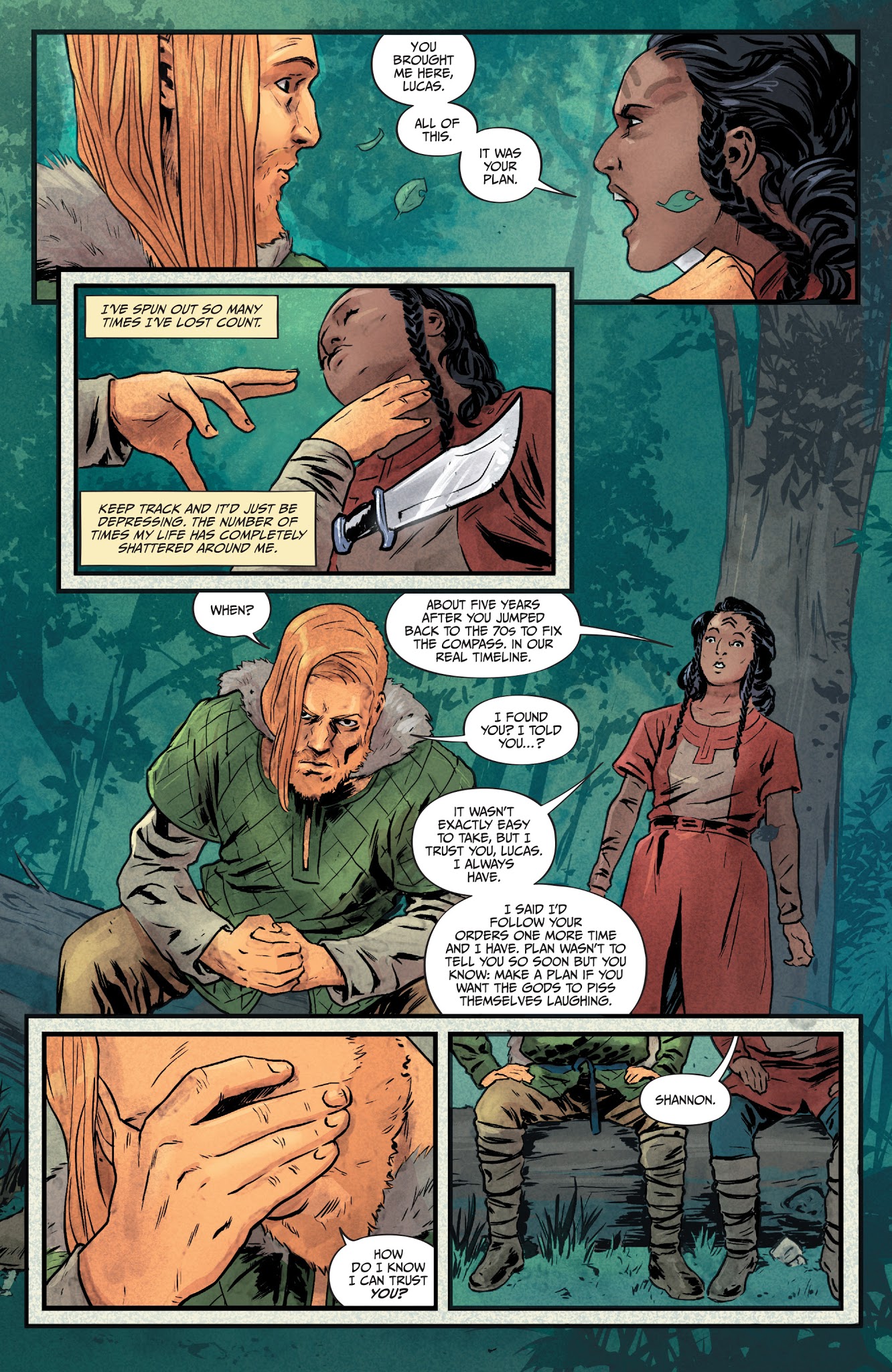 Read online Lucas Stand: Inner Demons comic -  Issue #3 - 19