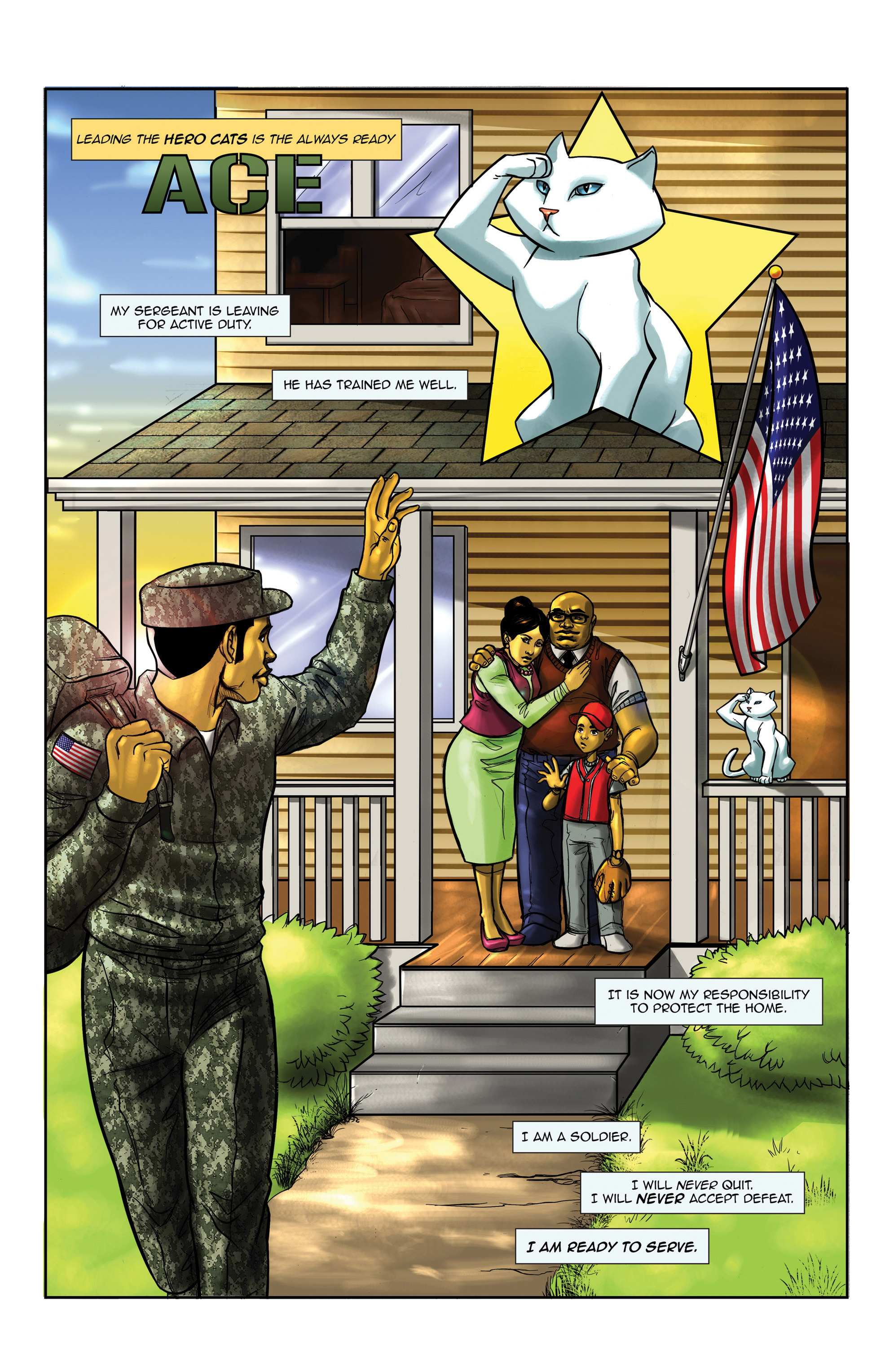 Read online Hero Cats comic -  Issue #1 - 14