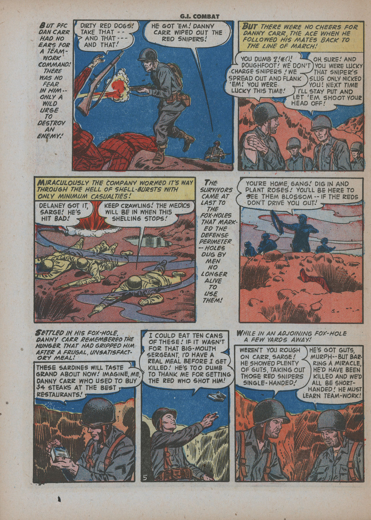 Read online G.I. Combat (1952) comic -  Issue #3 - 24