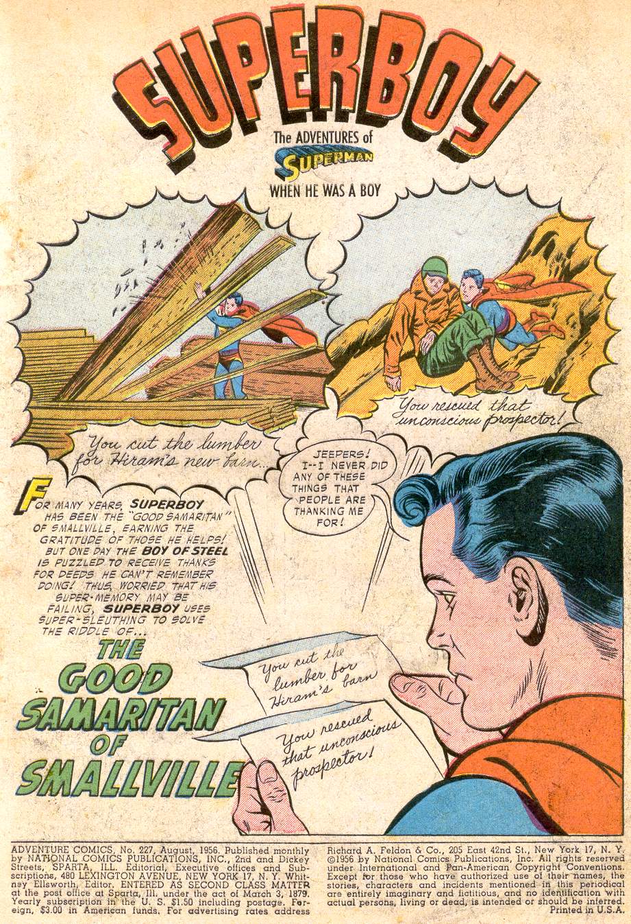 Read online Adventure Comics (1938) comic -  Issue #227 - 3
