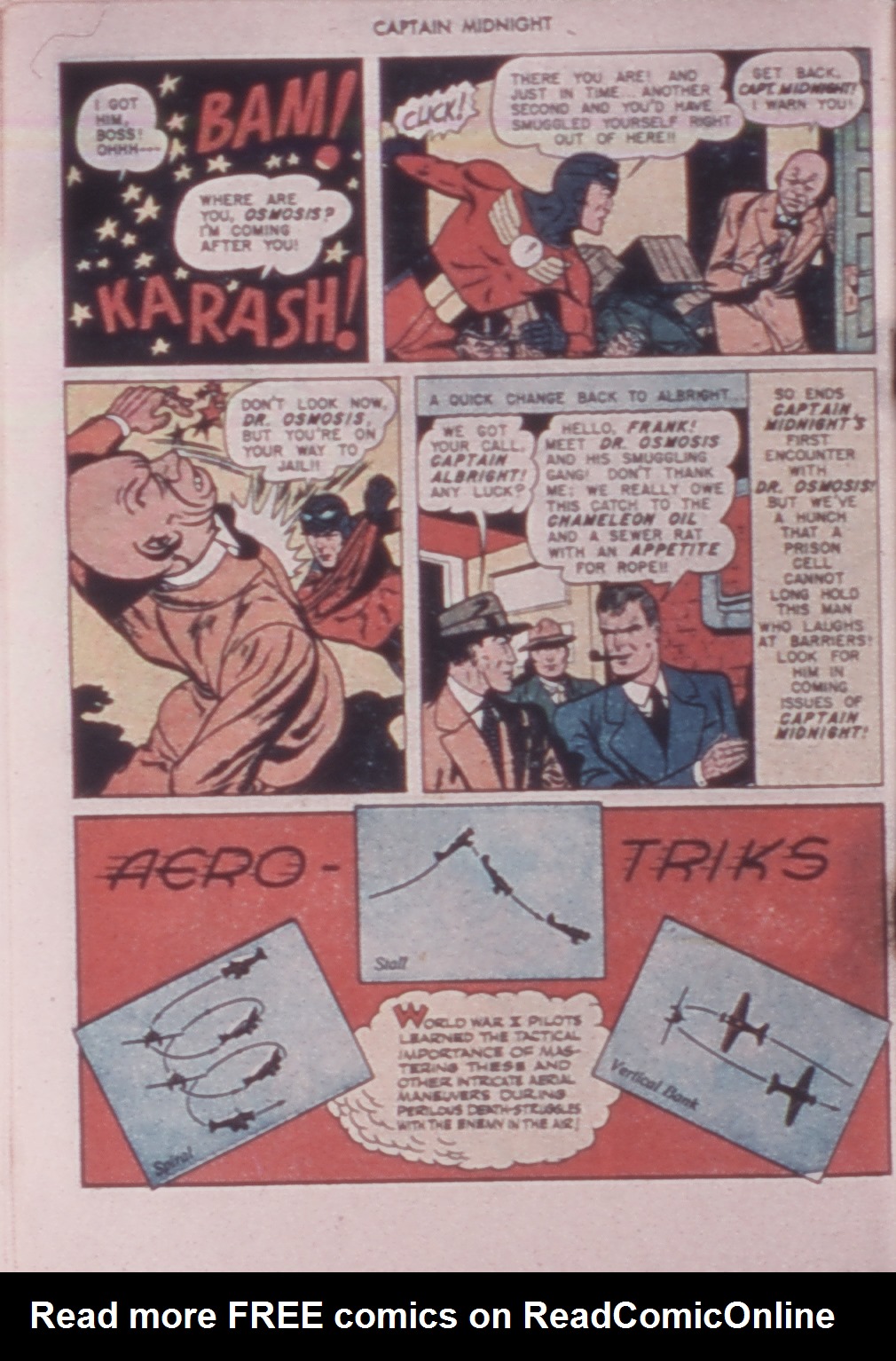 Read online Captain Midnight (1942) comic -  Issue #52 - 48